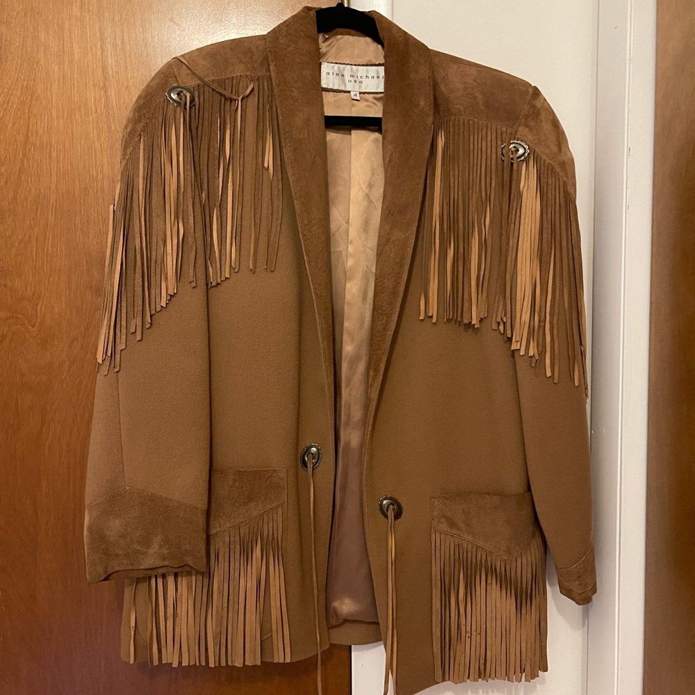 Alan Michael USA Vintage Western Suede Jacket
